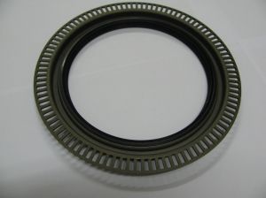 Oil seal A/BS 145x175/205x9/14 NBR, with ABS pulse ring for wheel hub of Man,Mercedes-Benz, differential of Man