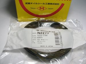 Семеринг UDS-57 80x101x10.5 NBR Musashi N2277, задна главина на Nissan 43232-0T000
