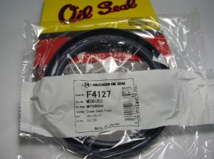 Oil seal AS 95x120x13 Silicone Musashi F4127, crankshaft front of Mitsubishi Fuso Tractor FP,FV  Fuso Тruck FN,FQ,FS,FT,FU  Fuso Bus MM,MP,MR,MS,MU ME061853