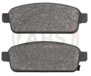 A.B.S.  37790  Brake Pad Set, disc brake for rear axle of Chevrolet,Opel,Vauxhall,13319293; 13319294