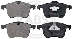 A.B.S.  37389  Brake Pad Set, disc brake for front axle of Cadillac, Opel, Saab,1605079, 1605138