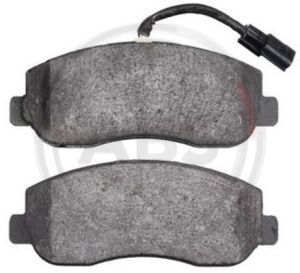A.B.S.  37848  Brake Pad Set, disc brake for front axle of Nissan,Opel,Renault,410601061R, 4106000Q1E 