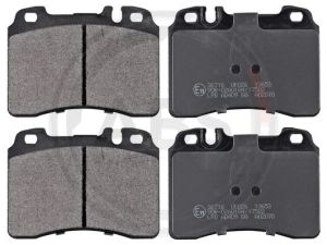 A.B.S.  36716  Brake Pad Set, disc brake for front axle of  Mercedes-Benz 001 420 94 20, 001 420 98 20