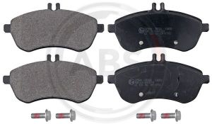 A.B.S.  37584  Brake Pad Set, disc brake for front axle of Mercedes-Benz 005 420 08 20; 005 420 09 20