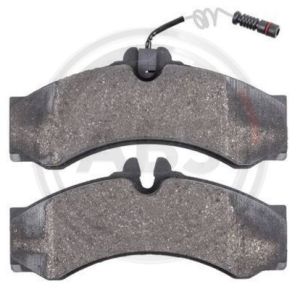 A.B.S.  39687  Brake Pad Set, disc brake for front axle of Mercedes-Benz,VW,000 423 71 10, 004 420 15 20
