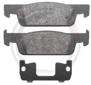 A.B.S.  37961  Brake Pad Set, disc brake for front axle of Dacia,Renault,Smart,410602581R, 410605612R