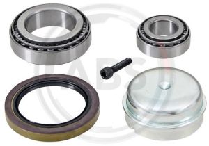 Wheel bearing kit  A.B.S. 201112  for front axle of Mercedes-Benz CLS (C219), CLS (C218), CLS Shooting Brake (X218), E-CLASS (W211), E-CLASS T-Model (S211),E-CLASS (W212), E-CLASS T-Model (S212),  SL (R230),211 330 00 51, 212 330 00 25, 713 6678 00, VKBA6