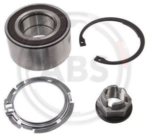 Wheel bearing kit  A.B.S. 200425 (37x72x37) for front axle of  DACIA40 21 015 54R,402102977R,LADA 7701207677,MERCEDES_BENZ 415 334 07 00, NISSAN 40210-1HA1A,RENAULT  40 21 01H A1A