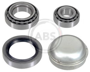 Wheel bearing kit A.B.S. 200406  for front axle of Mercedes-Benz,201 330 02 51, A 201 330 02 51,713 6673 70,VKBA 941,R151.14S