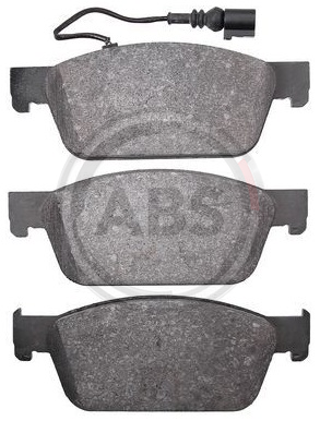 A.B.S.  37767  Brake Pad Set, disc brake for front axle of VW Multivan 002 420 40 20, 2D0 698 451