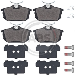 A.B.S.  36950  Brake Pad Set, disc brake for rear axle of Mitsubishi,Proton,Smart,Volvo,30623264 M620770
