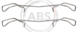 	 A.B.S.  1678Q предупредителен контактен датчик за износване на дискови накладки  предна ос на Audi,Citroen,Peugeot,Renault,Seat,Skoda,VW