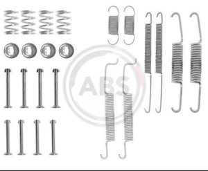 A.B.S.  0569Q  комплект принадлежности за спирачна челюст за задна ос на Audi,Seat,VW