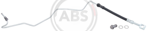 A.B.S.  SL 6606 спирачен маркуч задна ос  на Audi,Seat,Skoda,VW
