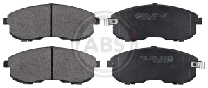 A.B.S. 37648 дискови спирачни накладки, дискови спирачки за предна ос на Nissan,Renault,Suzuki,410601605R, 55810-80J51