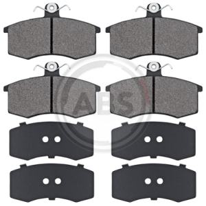 A.B.S. 36576 brake pad set, disc brake for front axle of Lada 2108-3501080, 2108-3501089