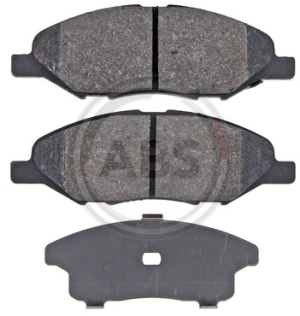 A.B.S. 35131 brake pad set, disc brake for front axle of Nissan 1N283328Z, 41060AX085