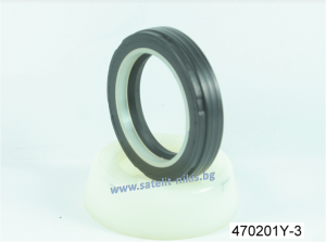 Oil seal SCJY 30x42.5x8 Nylon + HNBR CHO/TW , for steering rack 