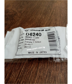 Oil seal UES-48 30x46x11 W Musashi D6240, transfer case of Daihatsu 90043-11320
