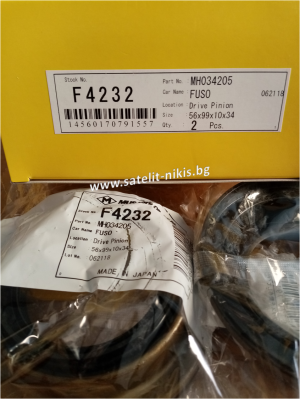 Oil seal UDS-9S 56x99x10/34 W Musashi F4232,   differential rear side of  Mitsubishi Fuso Canter,Fighter,Bus Rosa MH034205