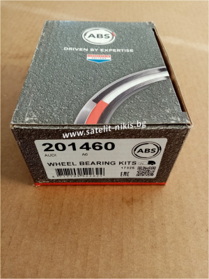 Wheel bearing kit A.B.S. 201460 for rear axle of Audi A6, 4B0 598 625B, 4B0598625B,713 6103 60,VKBA 1355,R157.25