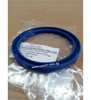 Oil seal AS 90x110x9 L VMQ POS/KOREA,  for crankshaft rear side of  Hyundai,Kia, OEM 0F801-11-399  