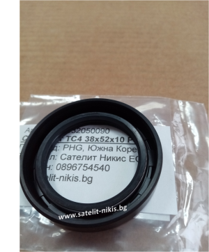 Oil seal  D(TC4) 38x52x10 NBR POS/Korea, agricultural, OEM 0196-080