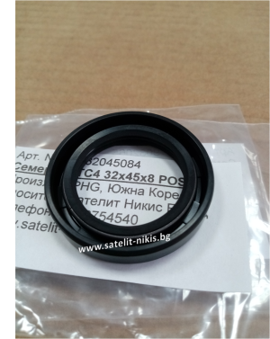Oil seal  D(TC4) 32x45x8 NBR POS/Korea, agricultural, OEM 1075A-K3