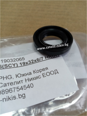 Oil seal S(SCY) 19x32x6/7 HNBR POS/Korea, OEM 10100549