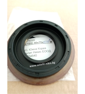 Oil seal DM(TBS) 40x75x11/15.5 W ACM POS/Korea,  for differencial of KIA BESTA ,OEM 0P017-27-165A