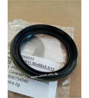 Oil seal  GM(KBY) 56x68x5.5/12 NBR POS/Korea, for front wheel hub of KIA , OEM 0249-17485     