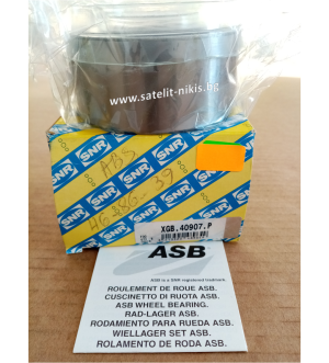 Wheel bearing  XGB.40907.P SNR/France,  front axle of CITROEN 3350-80,3350.90,FIAT 1490033080, LANCIA 71732444,PEUGEOT 3350.90,3350.94, with an integrated ABS sensor
