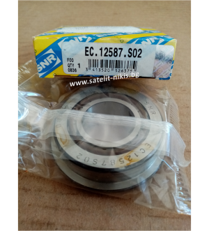 Bearing EC 12587 S02 (25x52x18.35)SNR/France , for gearbox of  ( code- BE4 ) of CITROEN 231783, PEUGEOT 231783