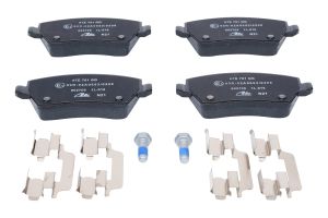 A.B.S. 37395 brake pad set, disc brakes for front axle of Dacia, Mercedes-Benz, Lada, Nissan, Renault