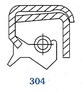 Oil seal  CS (TA) 125x152.4x15 NBR KDIK/China , for wheel hub of MERCEDES-BENZ 0019973847;0029974046;A0029974046