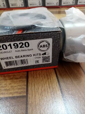 A.B.S. 201920  Wheel Bearing Kit for  CHEVROLET AVEO / KALOS Hatchback (T200); AVEO / KALOS  (T250, T255); SPARK (M300) ,94535249, 94536118, 95983139, 94535249