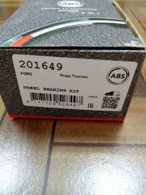 A.B.S. 201649 ( 45x82x42 )  Wheel Bearing Kit, FORD KUGA I, FORD TOURNEO CONNECT, FORD GRAND TOURNEO CONNECT V408 MPV ,1836381 FORD, 8V411K018BA FORD ,1836381, 8V411K018BA