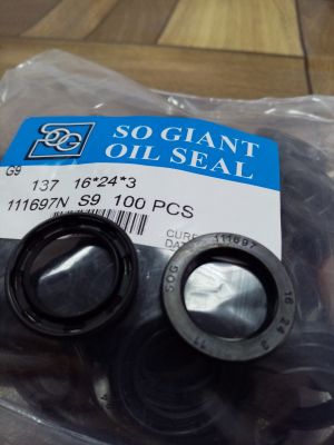 Oil seal AOFW (137) 16x24x3 NBR SOG/TW