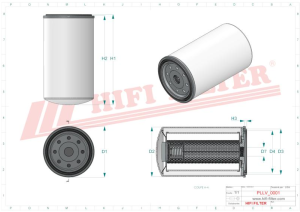 Oil filter T 59 HIFI FILTER for ACCESS MOTOR,HONDA MOTO,KAWASAKI MOTO,YAMAHA MARINE,YAMAHA MOTO