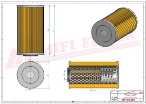 Oil filter SO 6986 HIFI FILTER for APRILIA,BOMBARDIER,CAN-AM,JOHN DEERE,MASAI,SKI DOO,VOXAN