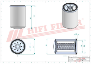 Oil filter SO 6988 HIFI FILTER for ARCTIC CAT,DELTA ALIS,MASSEY FERGUSON,KAWASAKI MOTO,SUZUKI MOTO,YAMAHA MOTO