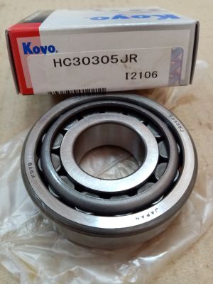 Bearing   30305 JR ( 25X62X18.25 ) KOYO/Japan , AGRALE 4001033054002; CLAAS 30305A; FORD 1522735; IVECO 26800330 ;JOHN DEERE ; MASSEY FERGUSON 994120006; NISAN 402159X60A; RENAULT TRUCKS 82 00 021 441; RENAULT TRUCKS 82 00 303 960; VOLVO 183316; ZF 0635 3