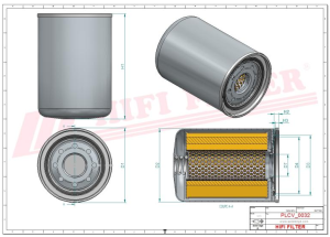 Горивен филтър FT 6238 HIFI FILTER за ATLAS,ATLAS COPCO,AUSA,CASE-IH,CATERPILAR,GEHL,HITACI,ISEKI,JEEP,HITACHI,MANITOU,NEW HOLLAND,TOYOTA