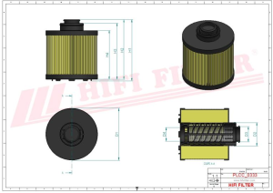 Fuel filter SN 39925 HIFI FILTER for CITROEN,DS AUTOMOBILES,FORD,OPEL,PEUGEOT,TOYOTA,VAUXHALL