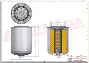 Маслен филтър  SO 580 HIFI FILTER за BARREIROS,CRUSADER,FIAT HITACHI,FORD,FORD AGRI,MERCRUISER,NEW HOLLAND,SAAB ENGINES