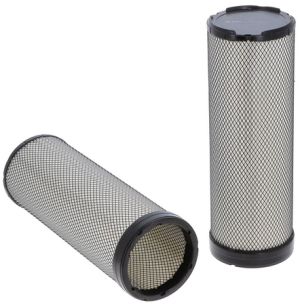 Air filter  security  SA 16121 HIFI FILTER for ATLAS COPCO,BELARUS,CHALLENGER,DOOSAN DAEWOO,HITACHI,KOBELCO,KOMATSU,LIEBHERR,SANY,TEREX,VOLVO