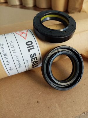 Oil seal TCJY 27.7x42x9/10 NBR WLK/TW , for steering rack of HYUNDAI H 200 KMF (1997-2007), HYUNDAI H100 I (1993-2004), HYUNDAI SANTA FE I SM (2001-2006), HYUNDAI SATELLITE KMF (1997-2008), HYUNDAI STAREX (H-1) I (1997-2007), HYUNDAI TRAJET (FO) (2000-200