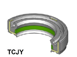 Oil seal TCJY 27.7x42x9/10 NBR WLK/TW , for steering rack of HYUNDAI H 200 KMF (1997-2007), HYUNDAI H100 I (1993-2004), HYUNDAI SANTA FE I SM (2001-2006), HYUNDAI SATELLITE KMF (1997-2008), HYUNDAI STAREX (H-1) I (1997-2007), HYUNDAI TRAJET (FO) (2000-200