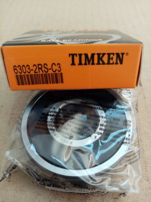 Bearing 6303-2RS-C3 ( 17x47x14 ) TIMKEN/USA , BOSCH F00M990435;Claas 00001326480,0002394340,132648,000132648;DAF 1687107; WOOD AUTO BRG39157;SUZUKI: 08123-63037 SUZUKI: 08143-63037 SUZUKI: 08153-63037 KAWASAKI: 601B6303 KAWASAKI: 601B6303U KAWASAKI: 601B