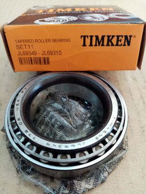 Bearing   JL69349/JL69310  ( 38X63X17 ) SET 11 TIMKEN/USA , Agco 70582091,70582092; CASE 61801C1,61802C91; GREAT PLAINS 822-197C,822-198C; John Deere JD6902,JD9159,JD9602 ;Massey Ferguson 843125M1,843126M1; New Holland 273633,273634